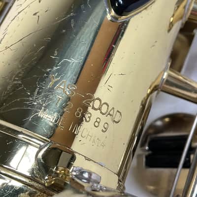Yamaha YAS-200AD Advantage Alto Saxophone With Yamaha Case And Accessories image 14