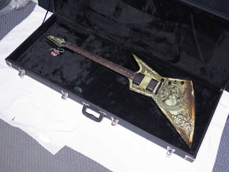 DEAN Dave Mustaine Zero "In Deth We Trust" electric GUITAR Z Graphic Top w/ CASE image 1