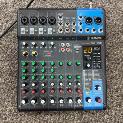 Yamaha MG10XU Compact 10-Channel Analog Mixer and Audio Interface w/ Bag (Pre-Owned)