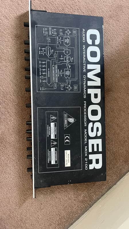 Behringer MDX 2100 Composer Dynamics Processor 2000s - Standard image 1