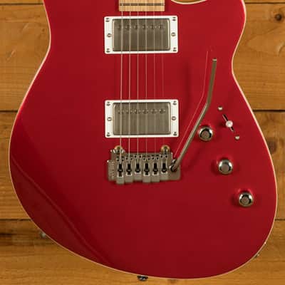 Reverend Kingbolt HH - Roasted Maple - Metallic Cherry image 9