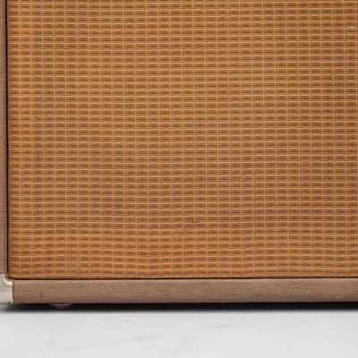 1962 Fender Super Amp 6G4-A Brown 2x10 Combo Amp w/ Flight Case #59038 image 7