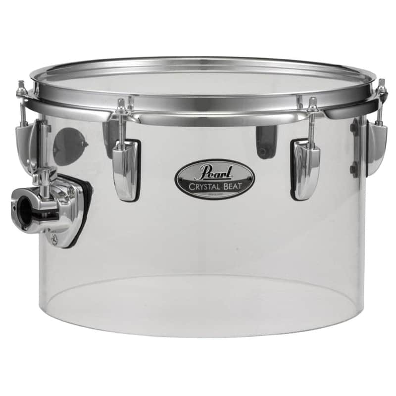 Pearl Crystal Beat 12"x8" Single-Headed Tom Ultra Clear image 1