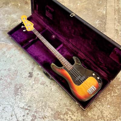 Fender Precision Bass 1978 - Sunburst original vintage USA P Bartolini image 1