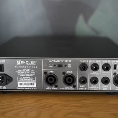Genzler Amplification Genzler Magellan 800 — Lightweight 800W Bass Amp Head — Made in USA image 3
