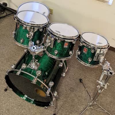 Premier Genista 5pc Drum Set In Terraverde Green Lacquer. image 1