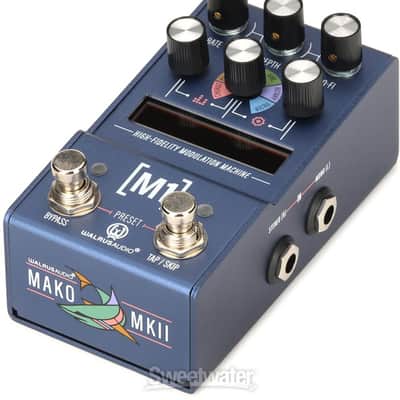 Walrus Audio Mako MKII M1 High-fidelity Modulation Machine Pedal (M1ModMk2d1) image 2
