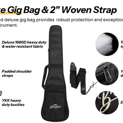 Bromo BAR 3 CE All-Solid Top Traveler Acoustic Guitar image 13