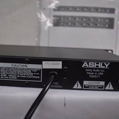 Ashly PQX 571, Seven Band Parametric Equalizer, #4421 image 8