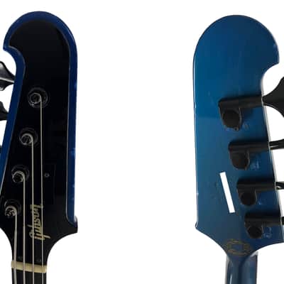 Gibson Thunderbird Bass IV, RARE LIMITED EDITION, Sapphire Blue, 2000, OHSC image 8