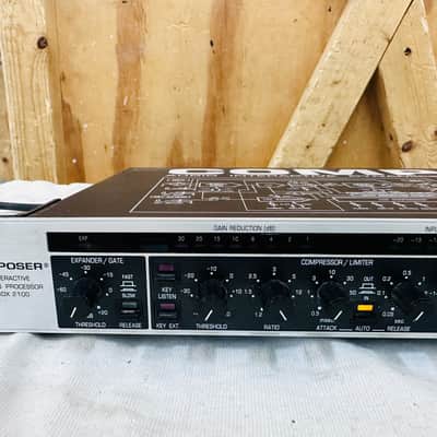 Behringer MDX 2100 Composer Audio Interactive Dynamics Processor - working image 3