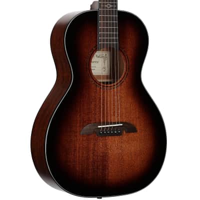 Alvarez AP66SHB Parlor Acoustic Guitar, Shadowburst image 1