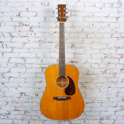 Martin 1966 D-18 Acoustic Guitar Natural - Repaired Side Cracks w/OHSC VINTAGE image 2