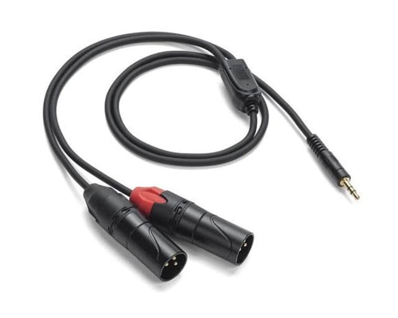 Tourtek PRO TPA Breakout Cable - 1/8" TRS to Dual XLR Male 3ft image 1