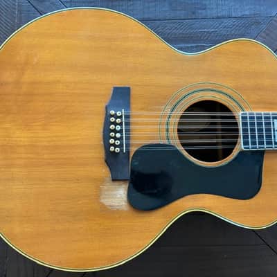 Guild F-512 Acoustic 12 String - 1975 - Natural - Original Case image 2