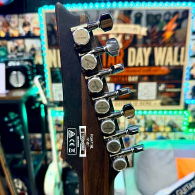 🔥2019🔥 Ibanez RGA71AL Axion Label 7 String~ Indigo Aurora Burst~ Bare Knuckle! image 13