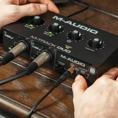 M-Audio MTRACK-DUO Interface audio 2 canaux, 2 entrées combo XLR/jack image 8