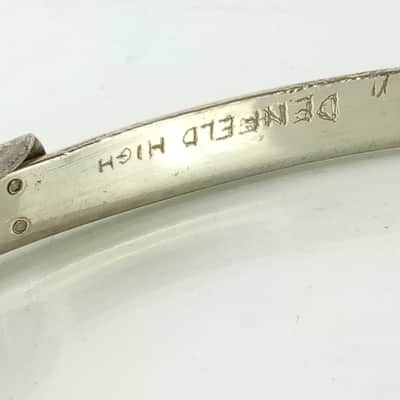 Slingerland 15"Snare Drum Single-Flange Bolt-Gate Resonant Rim/Hoop Nickel-Brass image 5