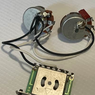 2004 Japan Era Jackson DKMG Dinky Guitar Factory Partial Wiring Harness Electronics image 6