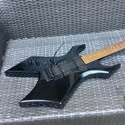B.C. Rich Warlock Lefty Left Handed hand // Platinum PRO // With Seymour Duncan blackout Humbuckers image 20