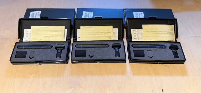 Audio-Technica AT4049B x 3 - OMNI microphone / TOP / DPA 4006 SCHOEPS MK2 image 1