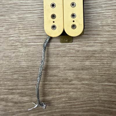 VINTAGE Dimarzio Super Distortion 1970s DP100 Cream Creme Square Leg image 2