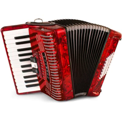 Hohner 1304-RED Student Hohnica Accordion imagen 1