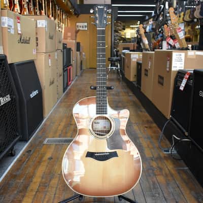 Taylor 314ce Studio Sitka Spruce/Sapele Acoustic-Electric Guitar Shaded Edgeburst w/Padded Gig Bag image 4
