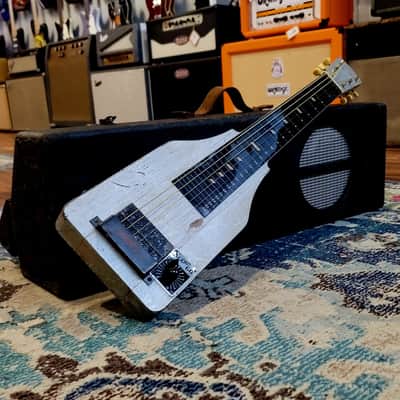 1940 Supro Model 60 Lap Steel w/ Amp Case - Tube Amp Case image 2