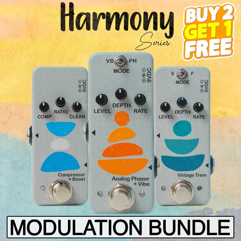 Pogo Pedals Harmony Series : Modulation Bundle image 1