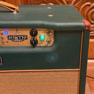 Vintage 2006 Mesa Boogie Stiletto Ace Two-Channel 50-Watt 2x12 Guitar Amp Combo - Green image 8