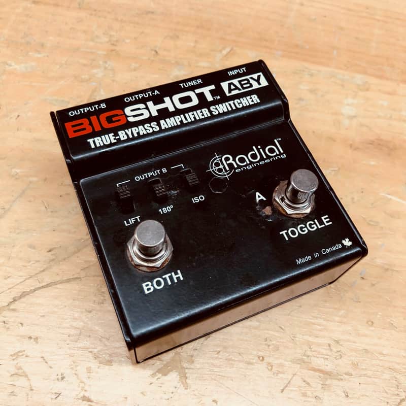 Radial Bigshot ABY True-Bypass Amplifier Switcher Pedal