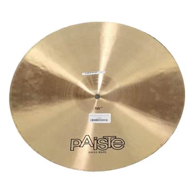 Used Paiste Formula 602 Thin Crash Cymbal 16" - Good image 3
