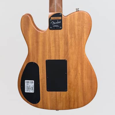 Fender American Acoustasonic Telecaster USA Acoustic Electric Guitar - Red image 4
