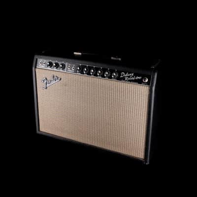 Vintage 1965 Fender Deluxe Reverb Guitar Amp With Footswtich and Cover image 3