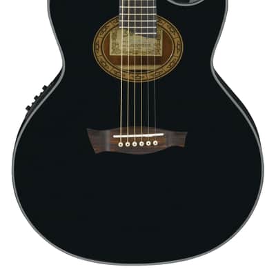 IBANEZ EP5-BP Euphoria Steve Vai Elektro-Akustik-Gitarre black pearl image 2