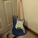 Upgraded 2019 Fender Player Duo-Sonic Electric Guitar Tidepool Blue