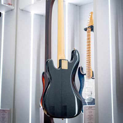 Fender Japan Traditional 2025 Collection 60s Precision Bass Guitar, RW FB, Black Pearl image 9