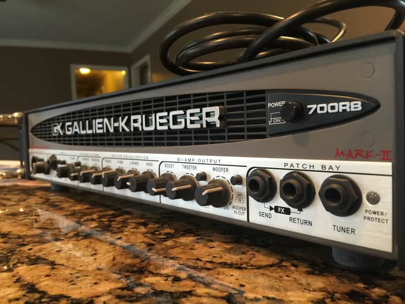 Gallien-Krueger 1001RB-II 700/50W Biamp Bass Head | Reverb