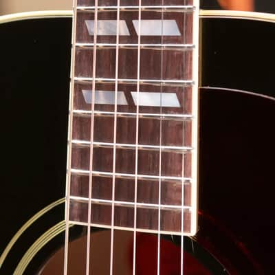Gibson J-185 Original Acoustic/Electric Guitar - Vintage Sunburst with Hardshell Case image 8