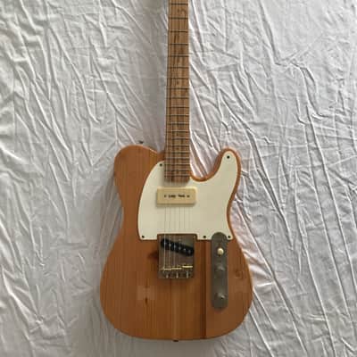 Electric Guitar - Reclaimed Fir and Cherry - T-Style - Butterfly 060 image 2