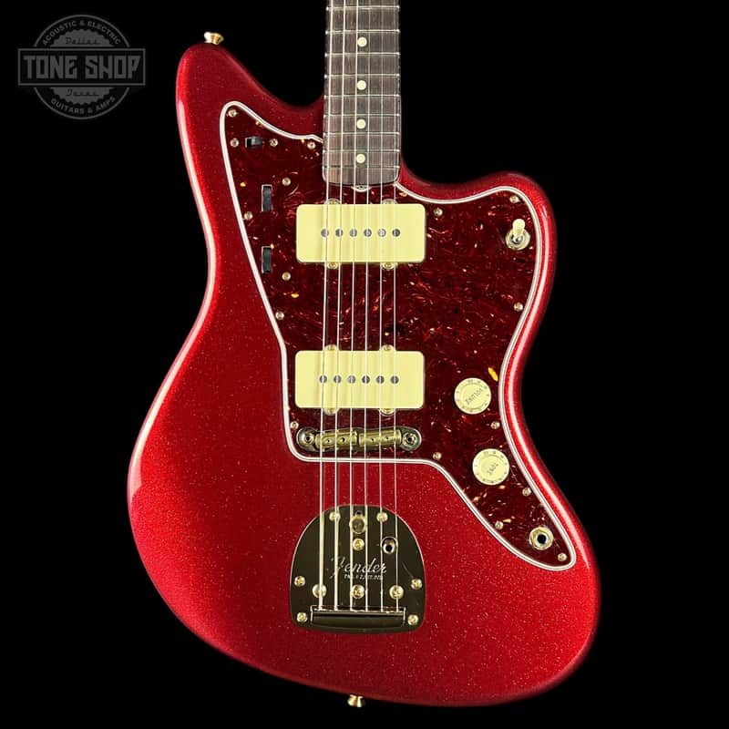 Used 2022 Fender Custom Shop Wildwood 10 1959 Jazzmaster Red Sparkle NOS w/Case TSU24163