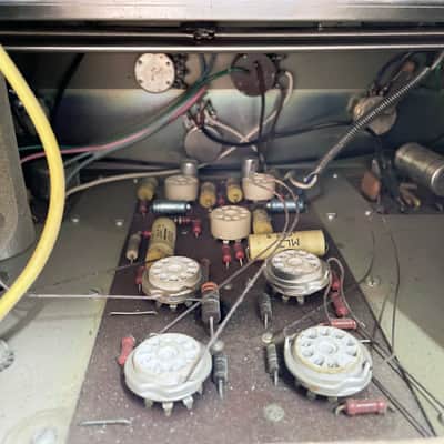 Vintage Italian Tube Amp Mac 4c A52 Reverb 60s,70s image 15