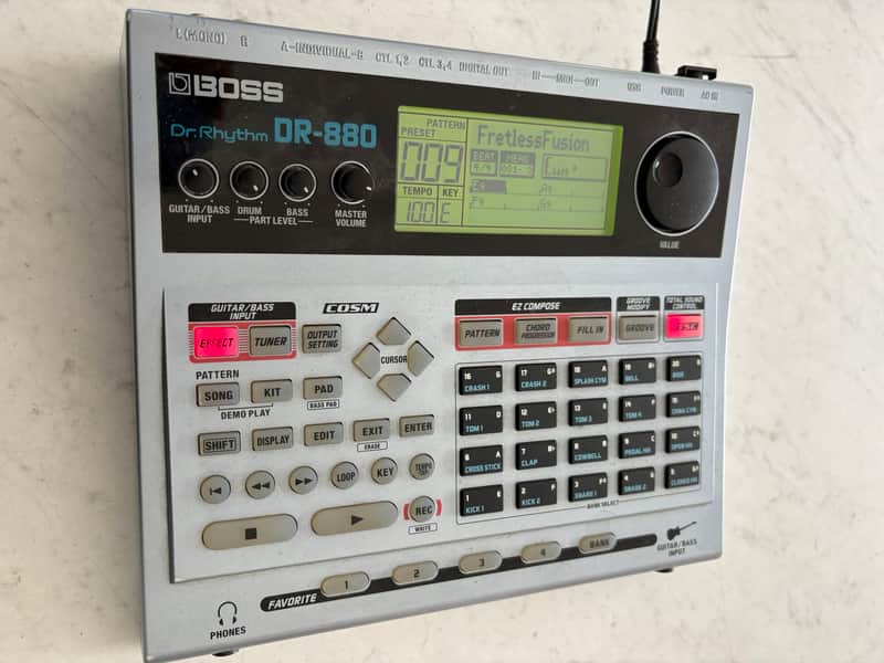 Boss DR-880 Dr. Rhythm 2004 - 2016 - Gray image 1