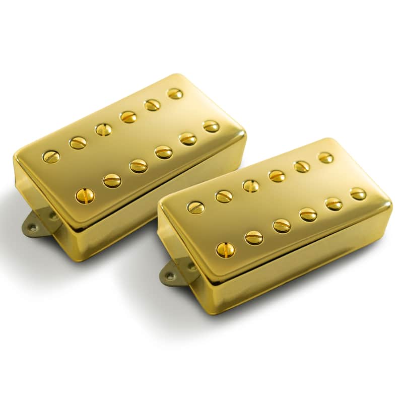 Kent Armstrong Handwound Series Zplus Gold Humbucker Pickup Set image 1