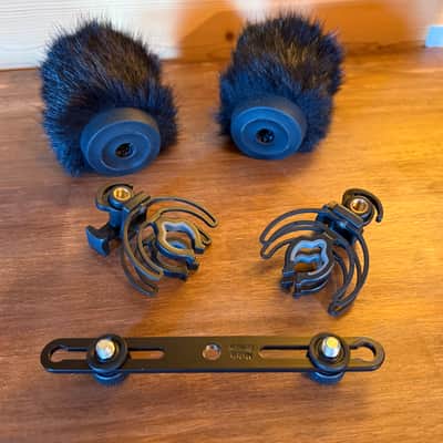 LOM Basic Ucho + Bumblebee Windkiller + Rycote suspension + câble XLR stereo image 2