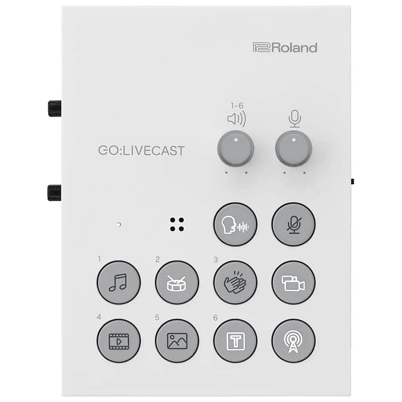 Roland GO:LIVECAST Live Streaming Studio for Smartphone or Tablet Recording image 1
