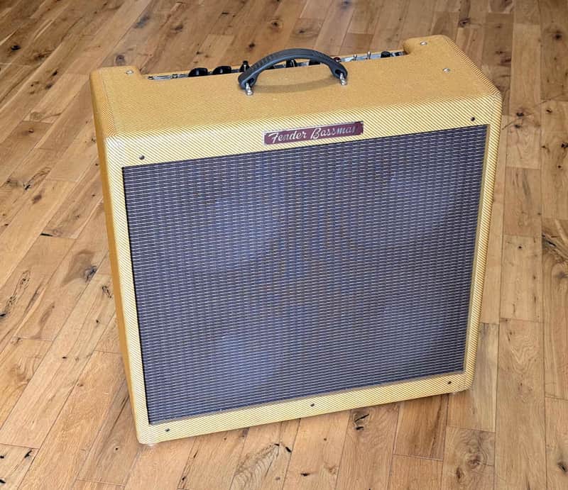 Fender '59 Bassman LTD 45-Watt 4x10" Guitar Combo 2004 Lacquered Tweed image 1