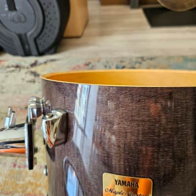 Yamaha 12x10" Maple Custom Absolute Rack Tom - Plum 1988 image 13