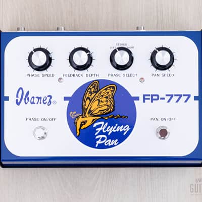 2007 Ibanez FP-777 Flying Pan Vintage Reissue Phaser Stereo Guitar Effects Pedal w/ Box, Japan image 2